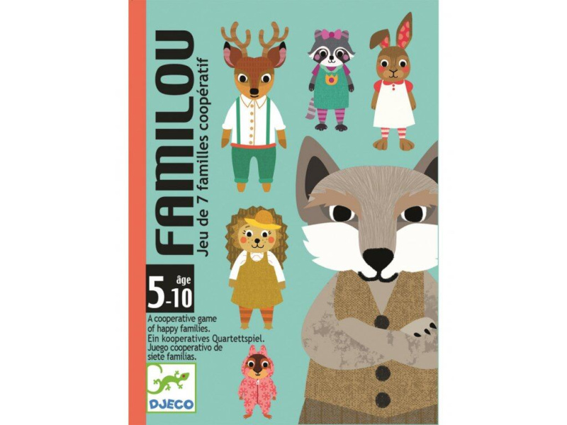 Djeco Karetní hra Familou