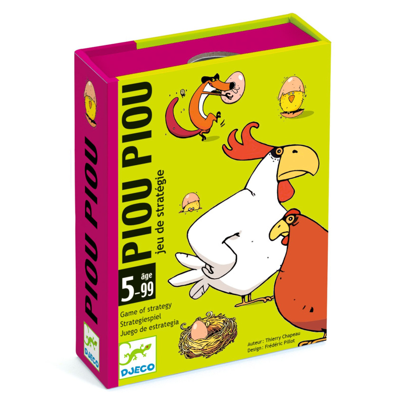 DJECO Piou Piou - karetní hra