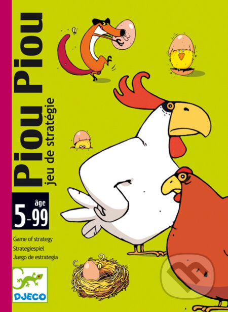 DJECO Piou Piou - karetní hra