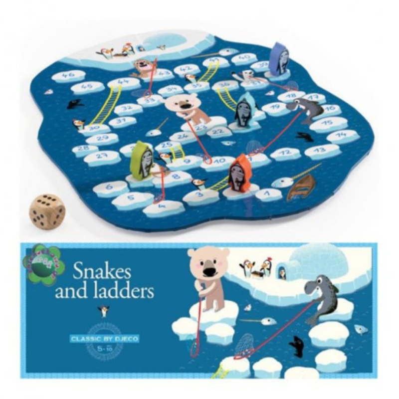 DJECO Hra žebříky a kry