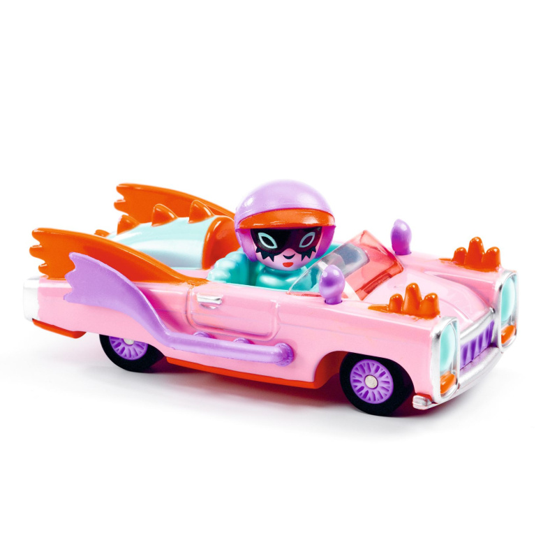 Autíčko DJECO Crazy Motors Pink Lady