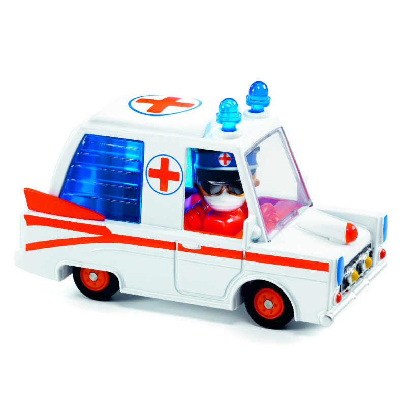 DJECO Crazy Motors autíčko Hurry ambulance
