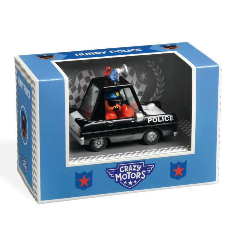Djeco Crazy Motors Autíčko Hurry Police