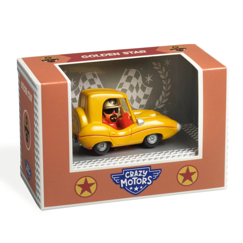 DJECO Crazy Motors autíčko Golden Star