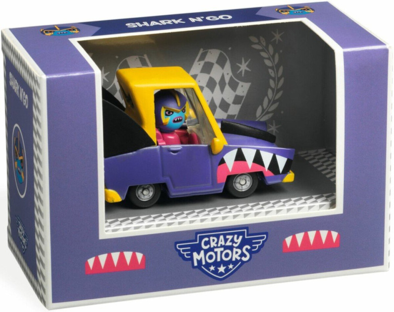 DJECO Crazy Motors autíčko Shark N’Go