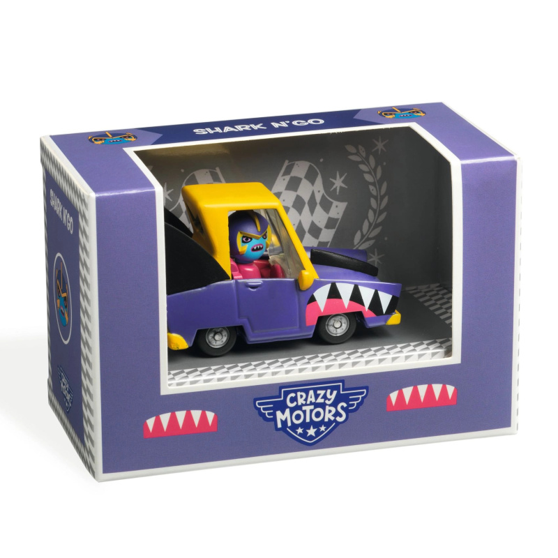 DJECO Crazy Motors autíčko Shark N’Go
