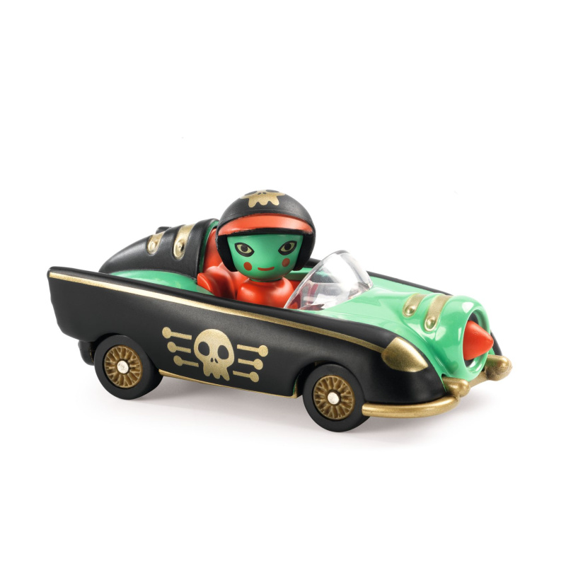 Autíčko Pirate Wheels DJECO Crazy Motors