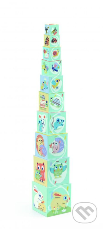 DJECO Krabičková věž Lesní zvířátka