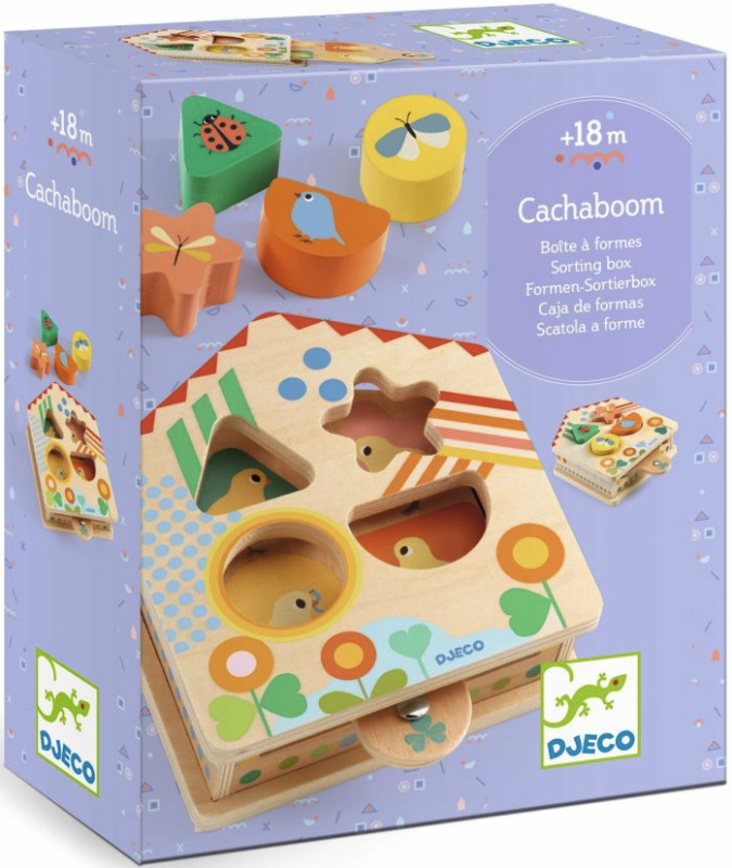 Domeček Vkládačka Cachaboom DJECO