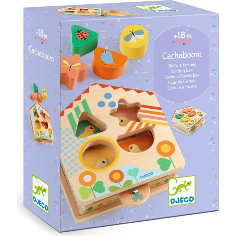 Domeček Vkládačka Cachaboom DJECO