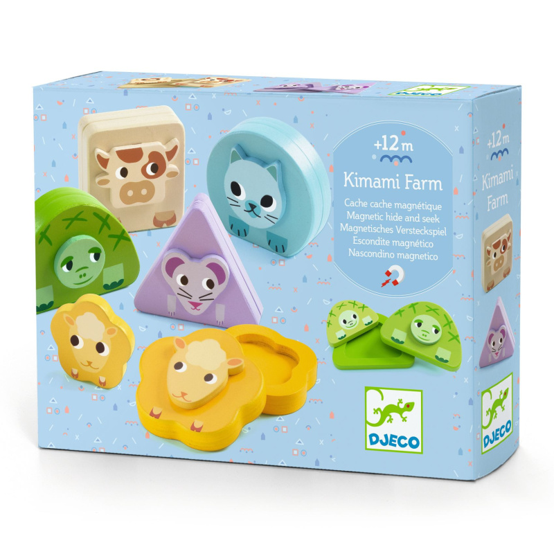Magnetická skládačka Kimami Farma