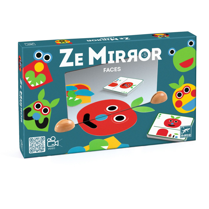 Djeco kreativní sada Zrcadlová imaginace Obličeje