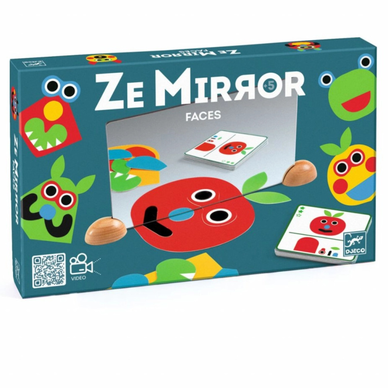 Djeco kreativní sada Zrcadlová imaginace Obličeje