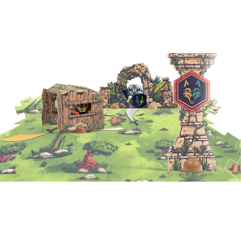 DJECO Puzzle Puzzl’Up Bitva - 18 pcs