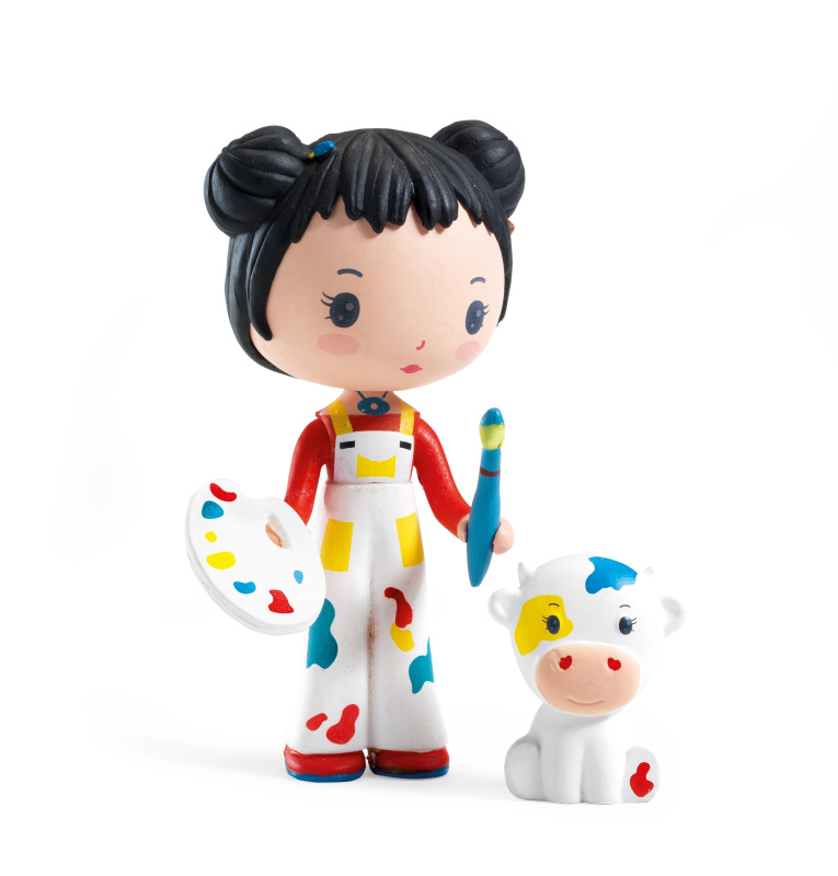 DJECO Tinyly figurka Barbouille a Gribs