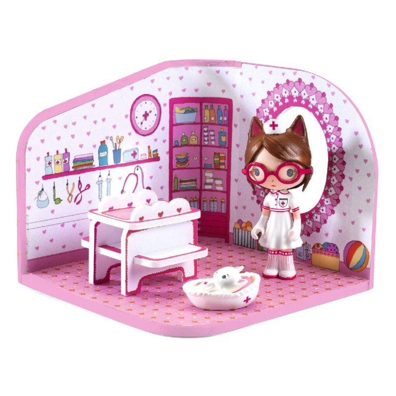 Djeco Milou Tinyshop veterinární ordinace