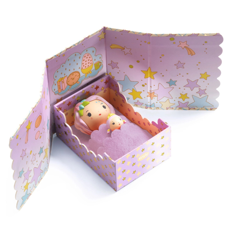 DJECO Tinyly pokojíček Violet a Star