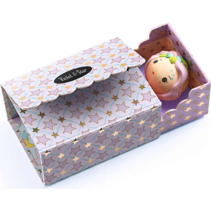 DJECO Tinyly pokojíček Violet a Star