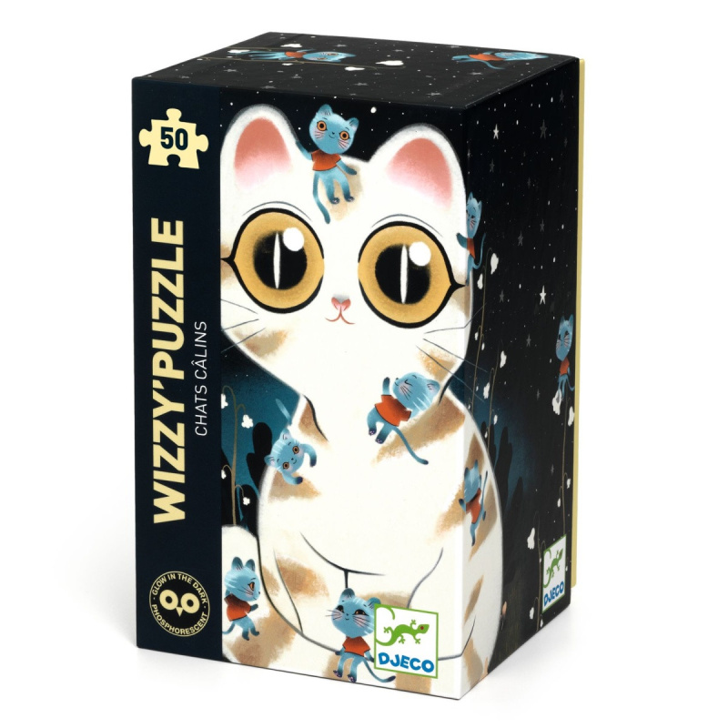 Magické Wizzy Puzzle: Prítulné mačky - puzzle z kategorie Do 500 dílků