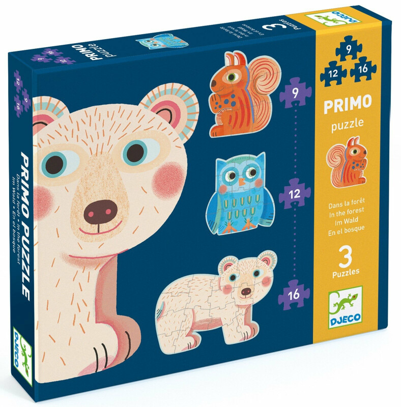 DJECO Puzzle pro nejmenší - V lese