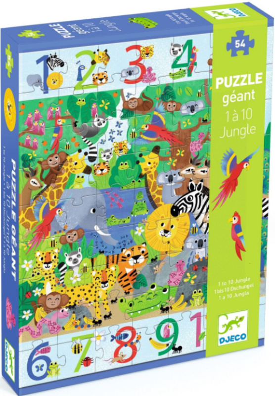 DJECO Puzzle Džungle 54 dílků