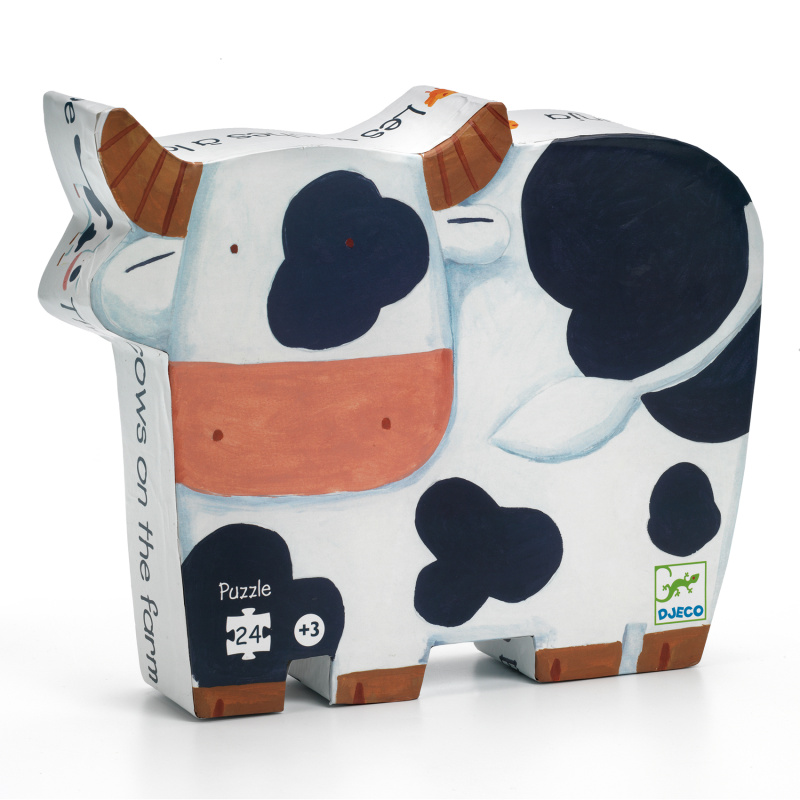 DJECO Puzzle Kravička 24 dílků