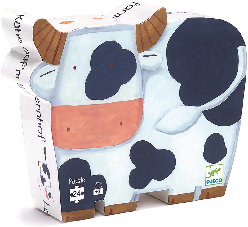 DJECO Puzzle Kravička 24 dílků