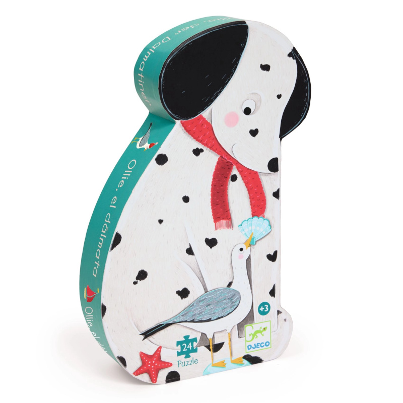DJECO Puzzle Ollie, the Dalmatian - 24 pcs