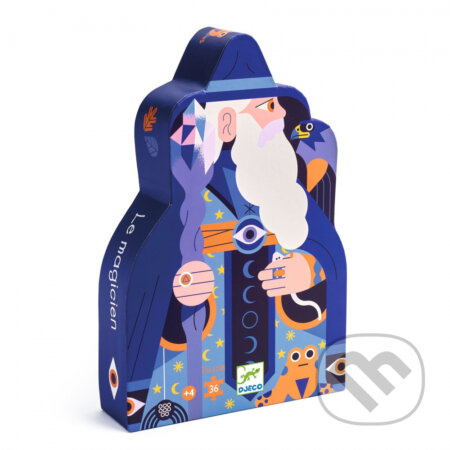 DJECO Puzzle Čaroděj 36 dílků