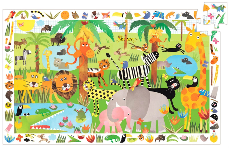 DJECO Puzzle Prales - 35 pcs