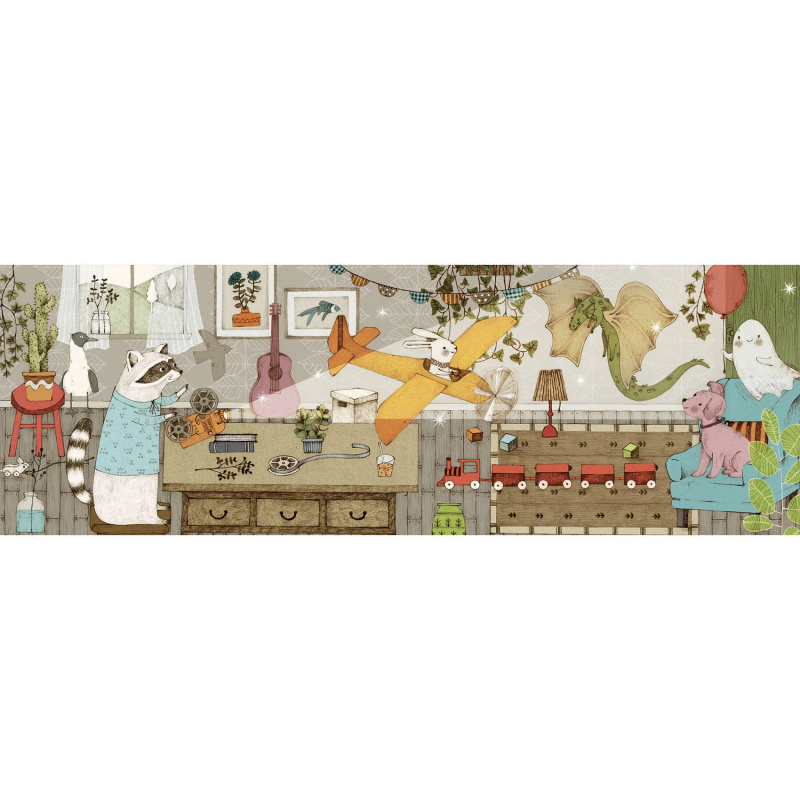 Puzzle DJECO Zvířátka - 100 dílků