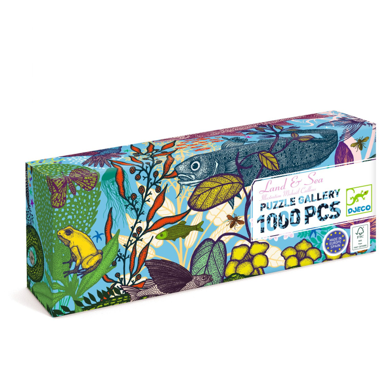 Puzzle - Země a moře - 1000 ks