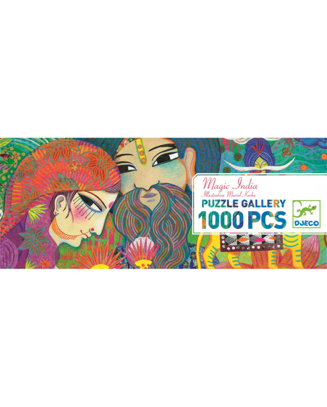 Puzzle Kouzelná Indie - 1000 dílků