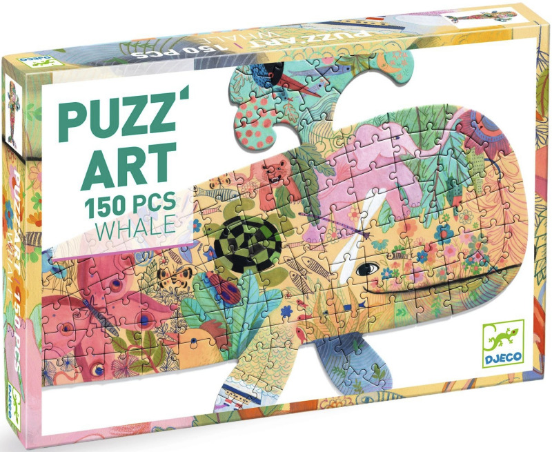 Obrysové puzzle velryba