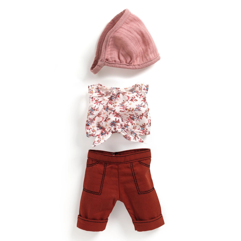 Obleček pro panenku Burgundy