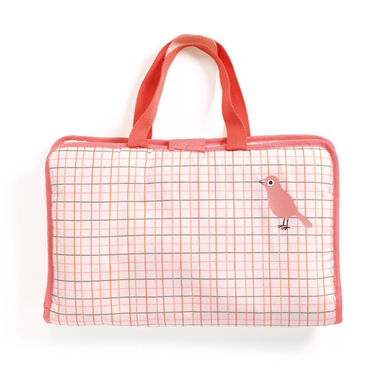 DJECO Přebalovací podložka pro panenky Pink Peak