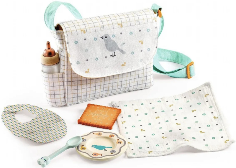 Jídelní set pro panenky DJECO Pomea