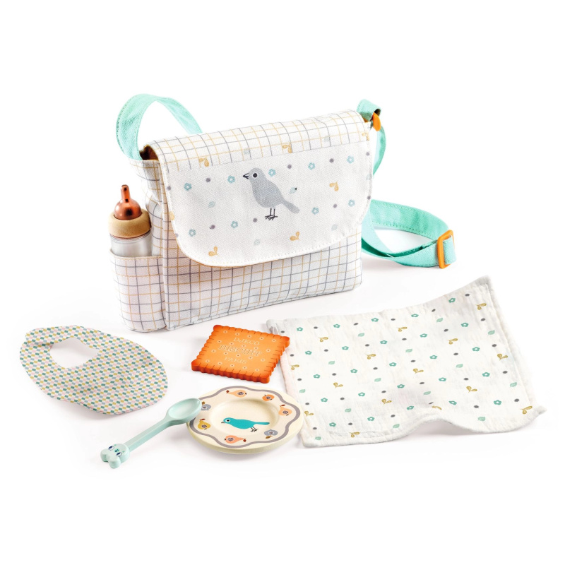 Jídelní set pro panenky DJECO Pomea
