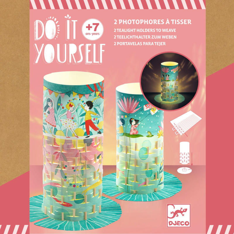 DJECO DIY Papírové lucerny