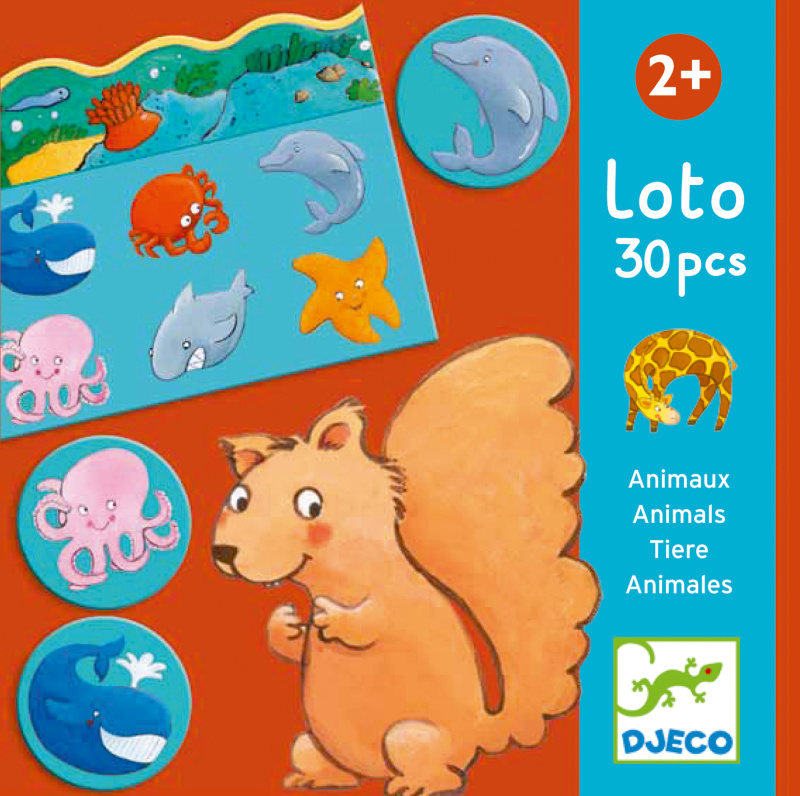 DJECO Zvířátkové loto