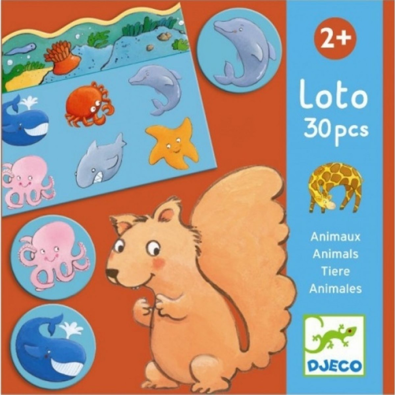 DJECO Zvířátkové loto