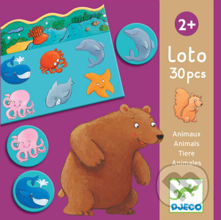 DJECO Zvířátkové loto