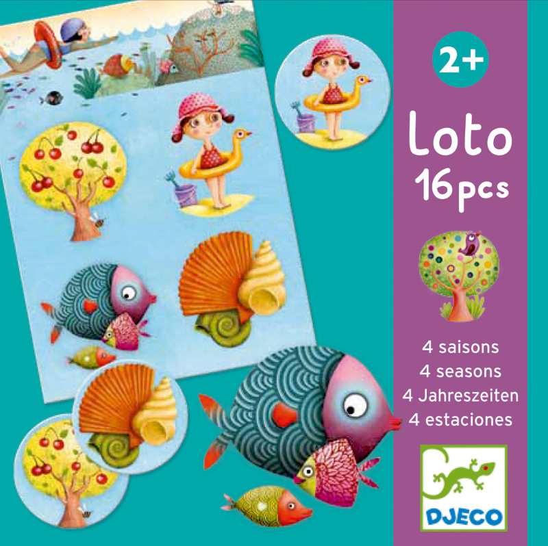 DJECO LOTO - čtyři roční období
