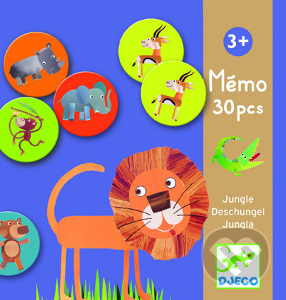 DJECO Pexeso DŽUNGLE