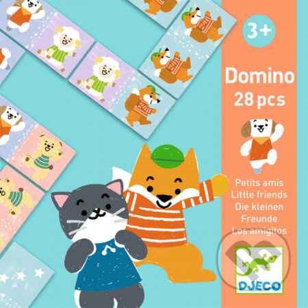 DJECO Domino počítání se zvířátky