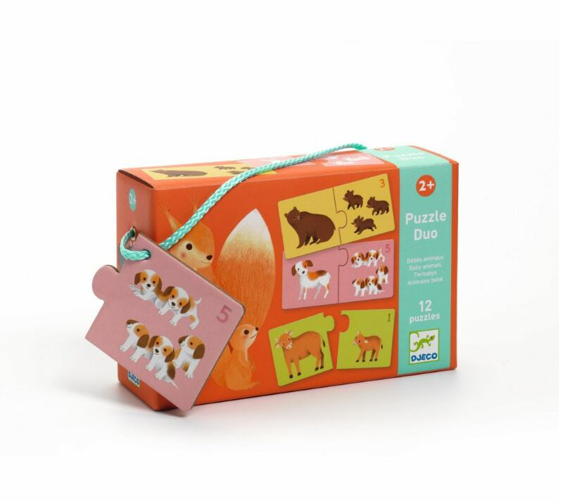 Djeco Duo Puzzle maminka a mláďátko
