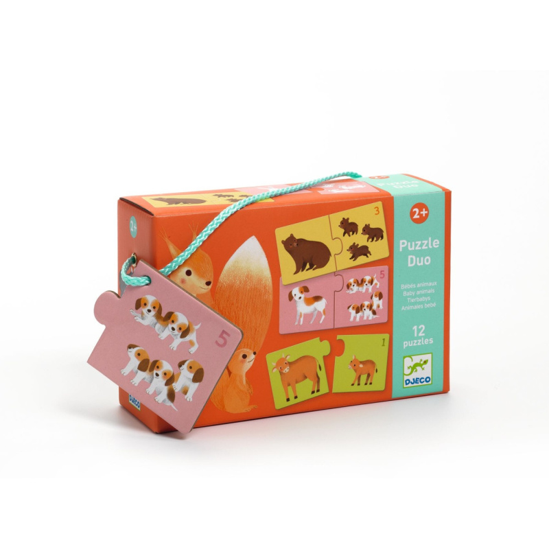 Djeco Duo Puzzle maminka a mláďátko
