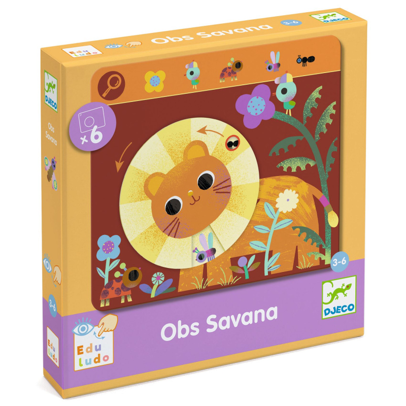 Obs Savana: Prvá hľadacia hra