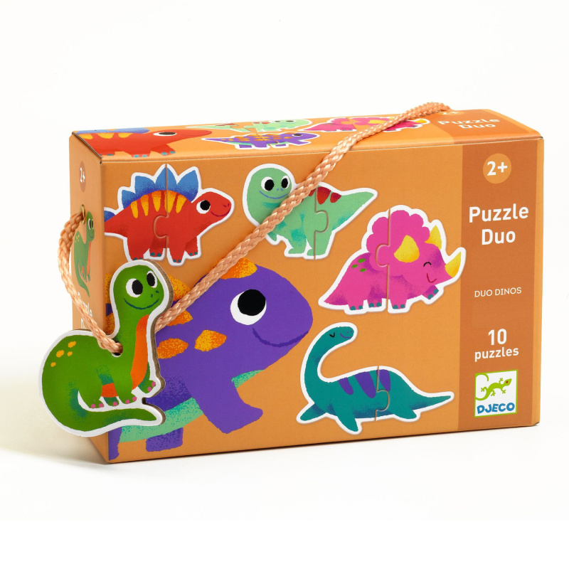 Puzzle duo dinosauři