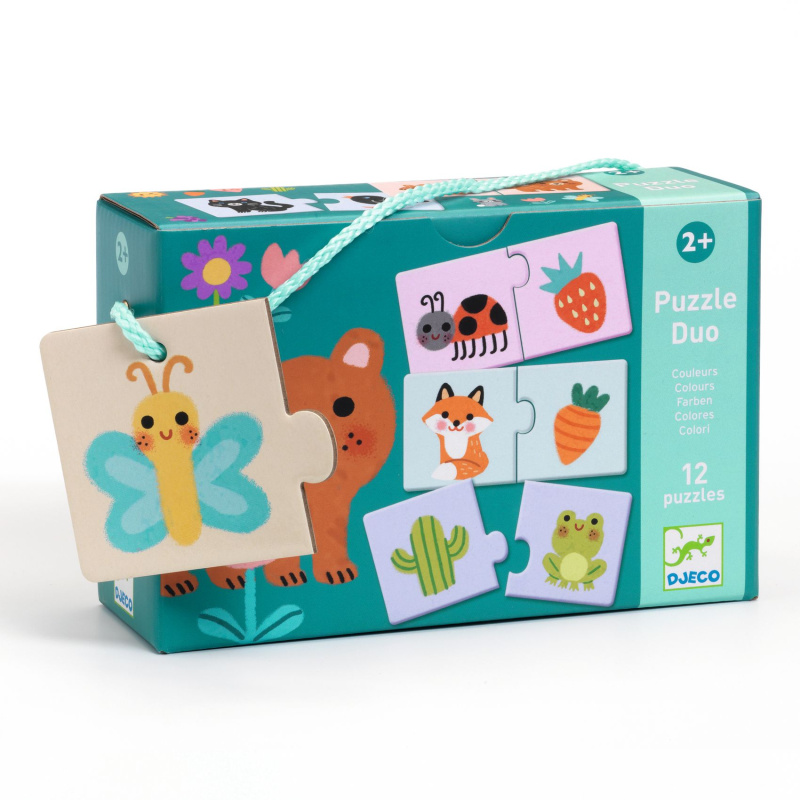 Duo: Farby - puzzle z kategorie Maxi dílky